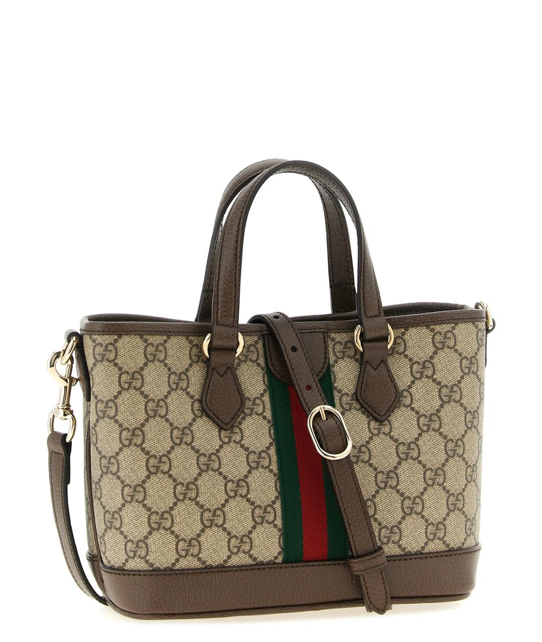 GUCCI Мульти канва сумка с короткими ручками, фото 2