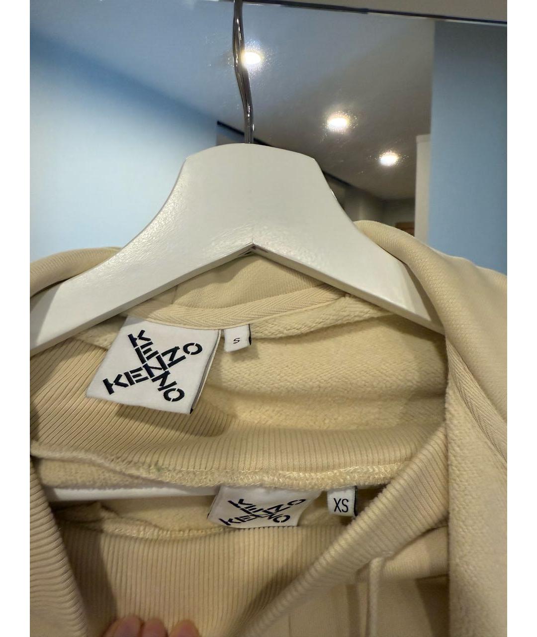 KENZO Бежевый хлопковый спортивные костюмы, фото 4
