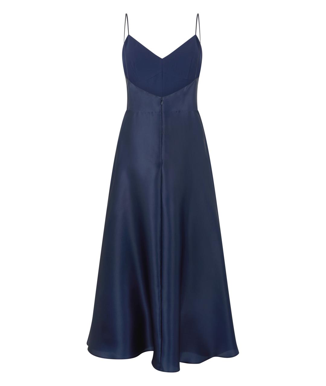 ALBERTA FERRETTI Желтое шелковое платье, фото 2