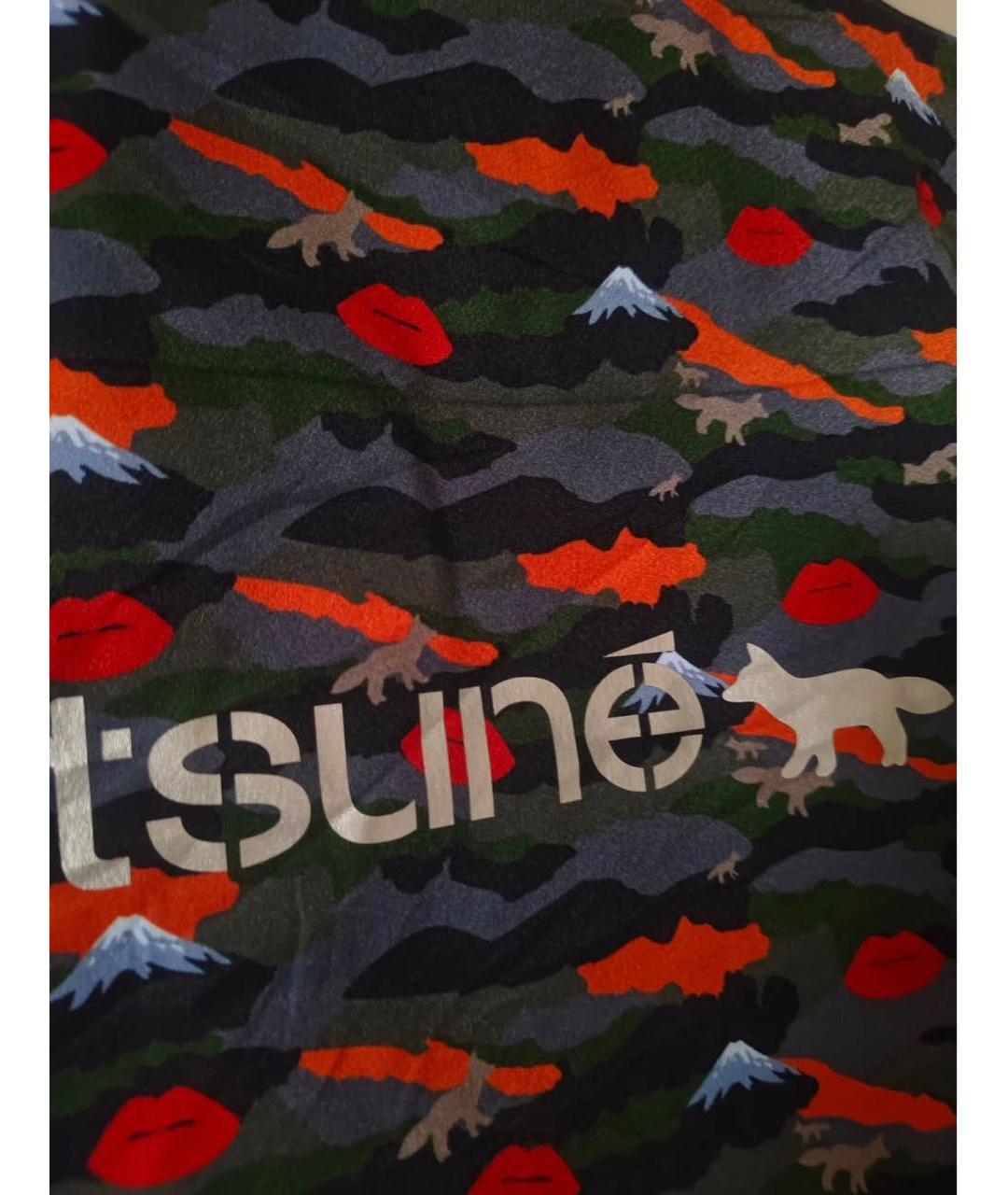 MAISON KITSUNE Мульти хлопковая сумка тоут, фото 3