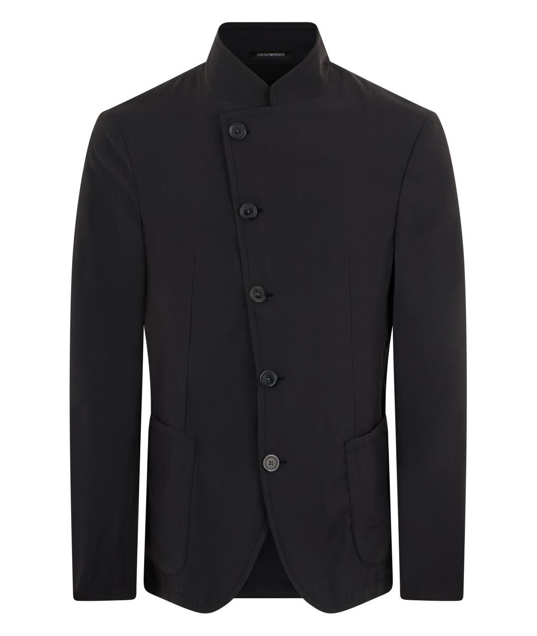 EMPORIO ARMANI Черный модал пиджак, фото 1