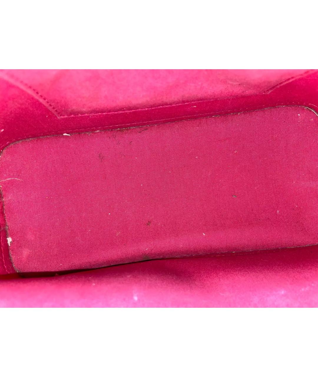 LOUIS VUITTON Черная сумка через плечо из лакированной кожи, фото 7