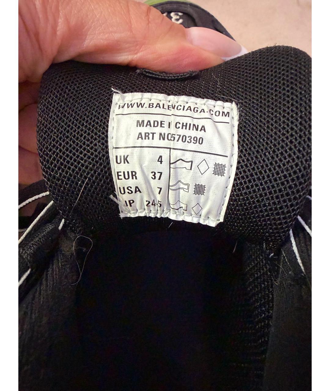 BALENCIAGA Мульти текстильные кроссовки, фото 5
