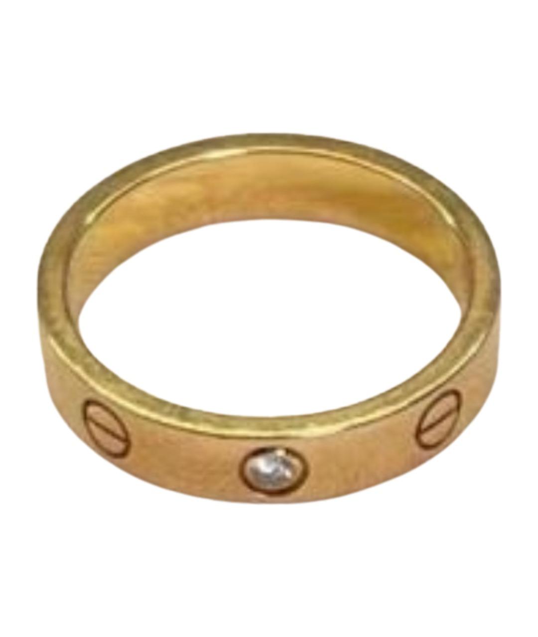 CARTIER Золотое кольцо из желтого золота, фото 1