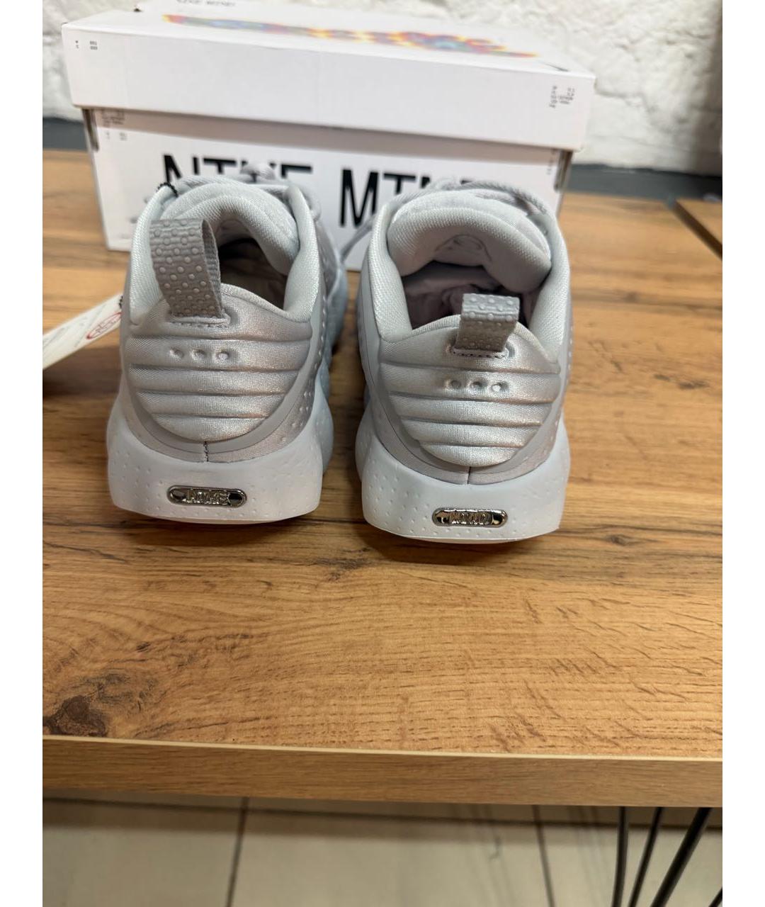 NIKE Серые текстильные кроссовки, фото 4