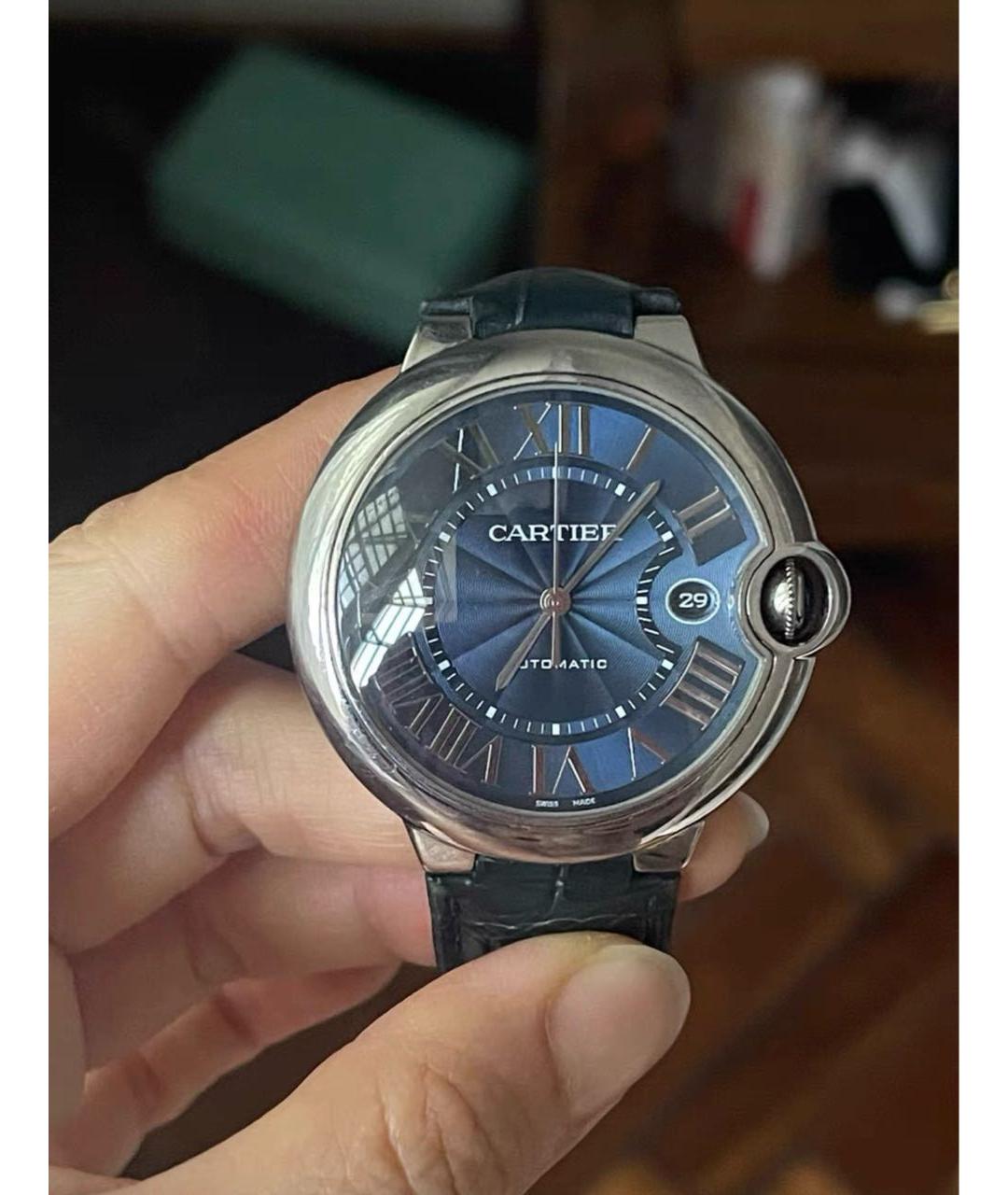 CARTIER Серебряные часы, фото 2