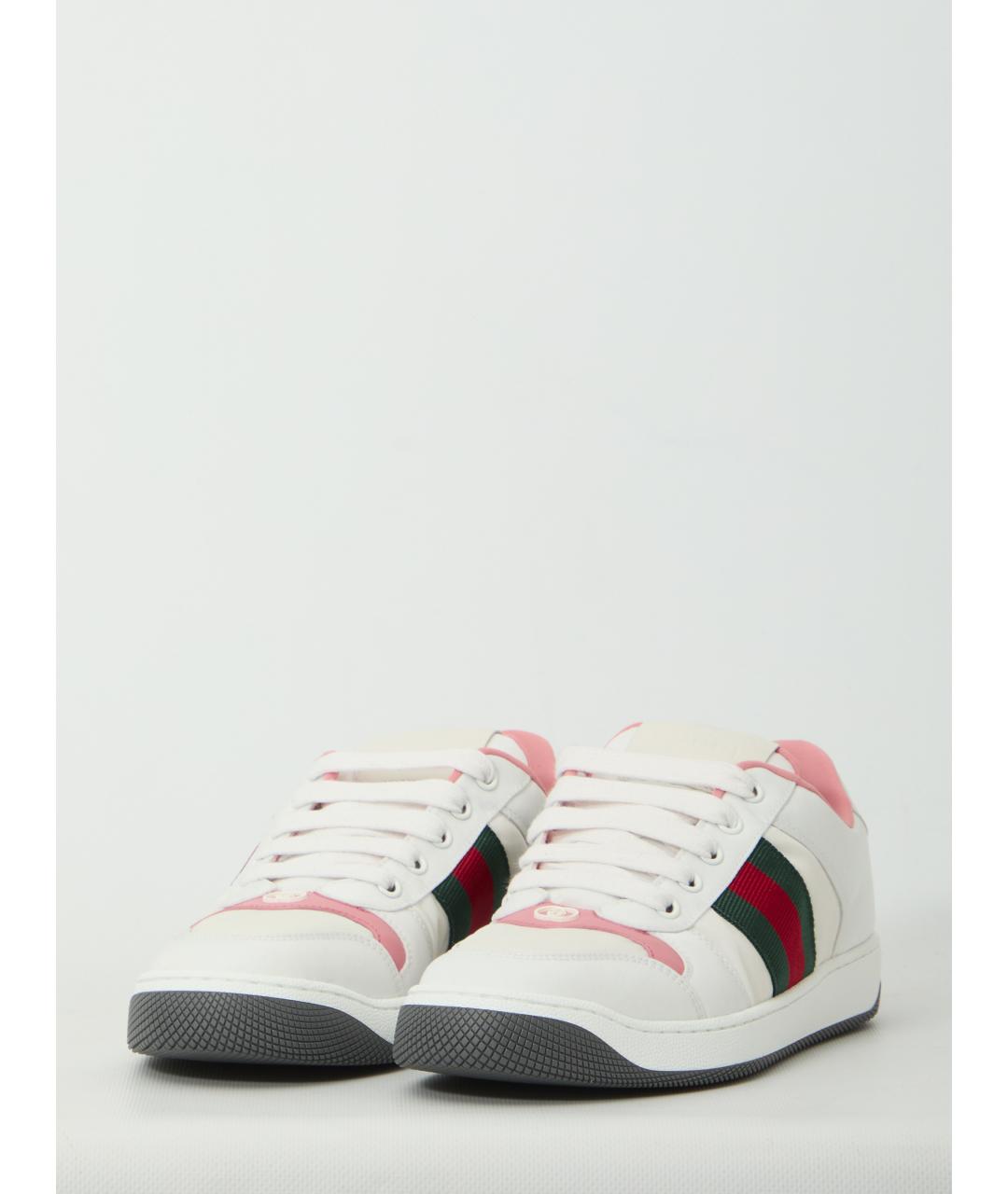 GUCCI Мульти кожаные кроссовки, фото 2