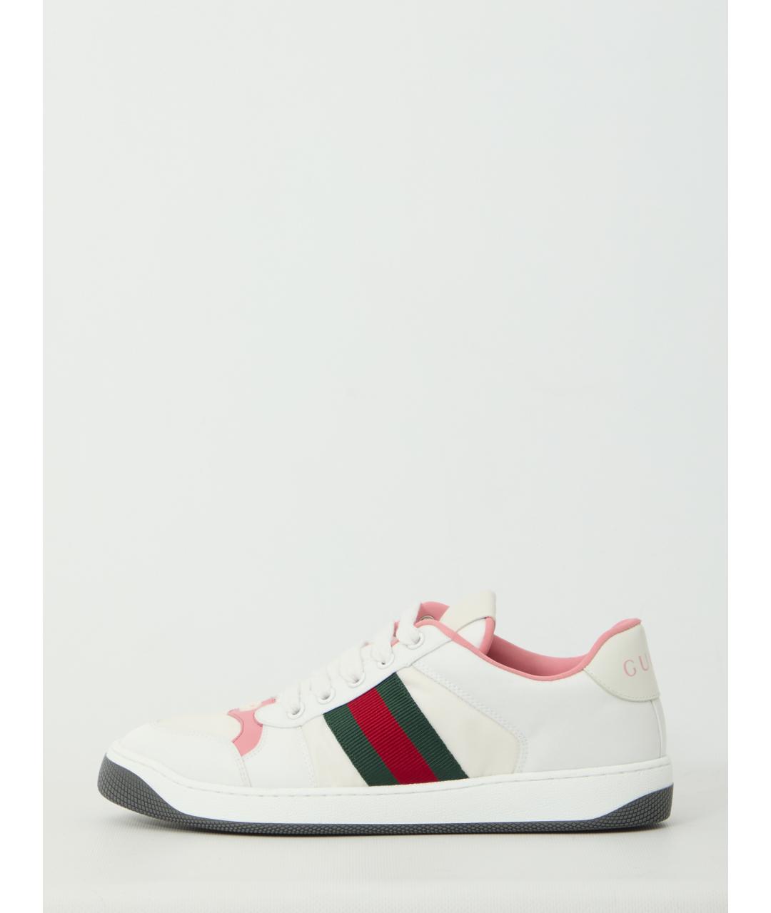 GUCCI Мульти кожаные кроссовки, фото 4