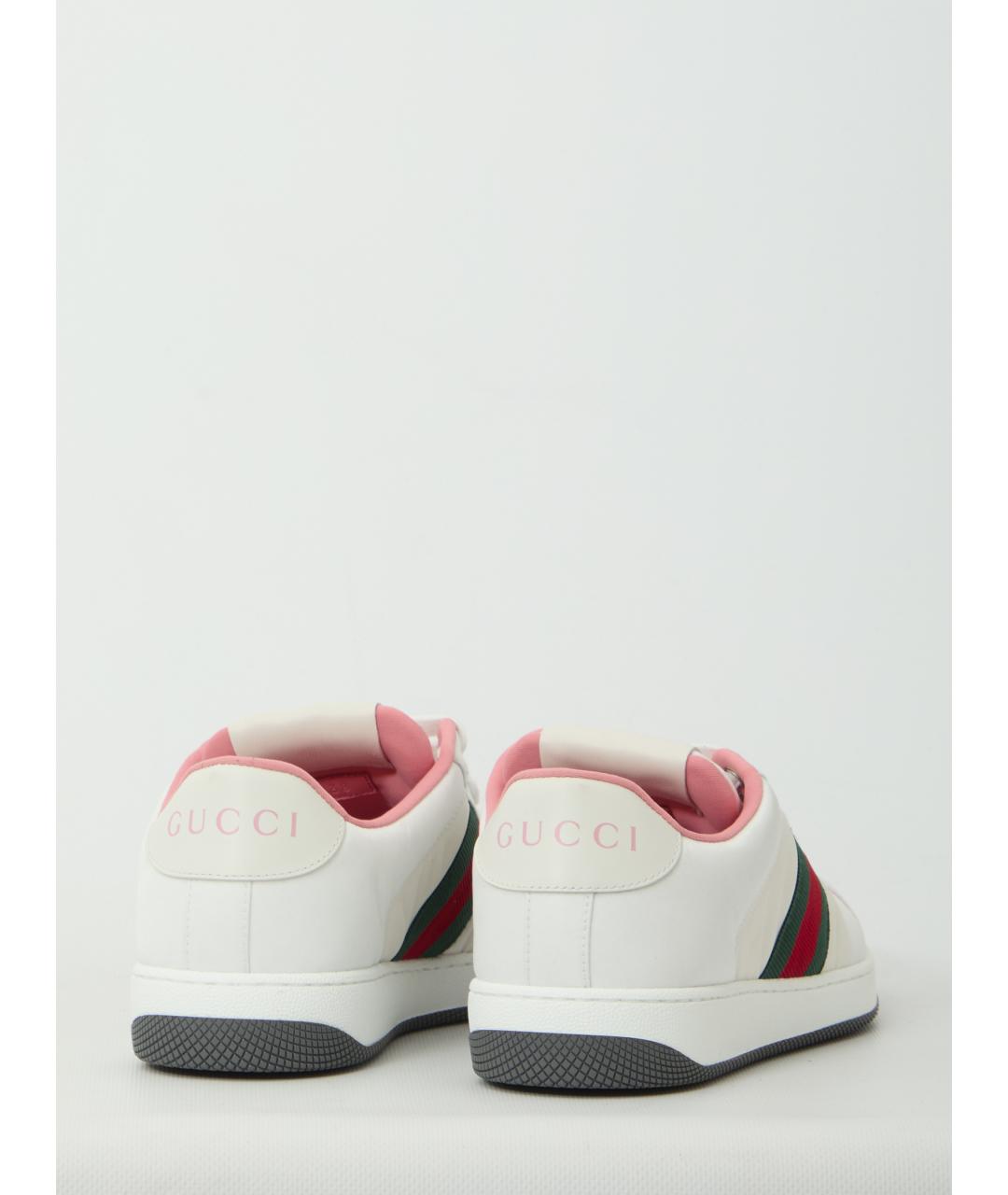GUCCI Мульти кожаные кроссовки, фото 3