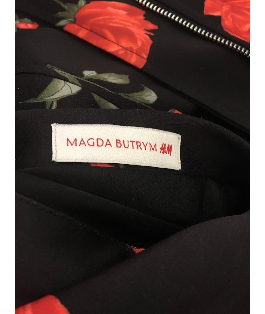 MAGDA BUTRYM Черная полиэстеровая куртка, фото 5