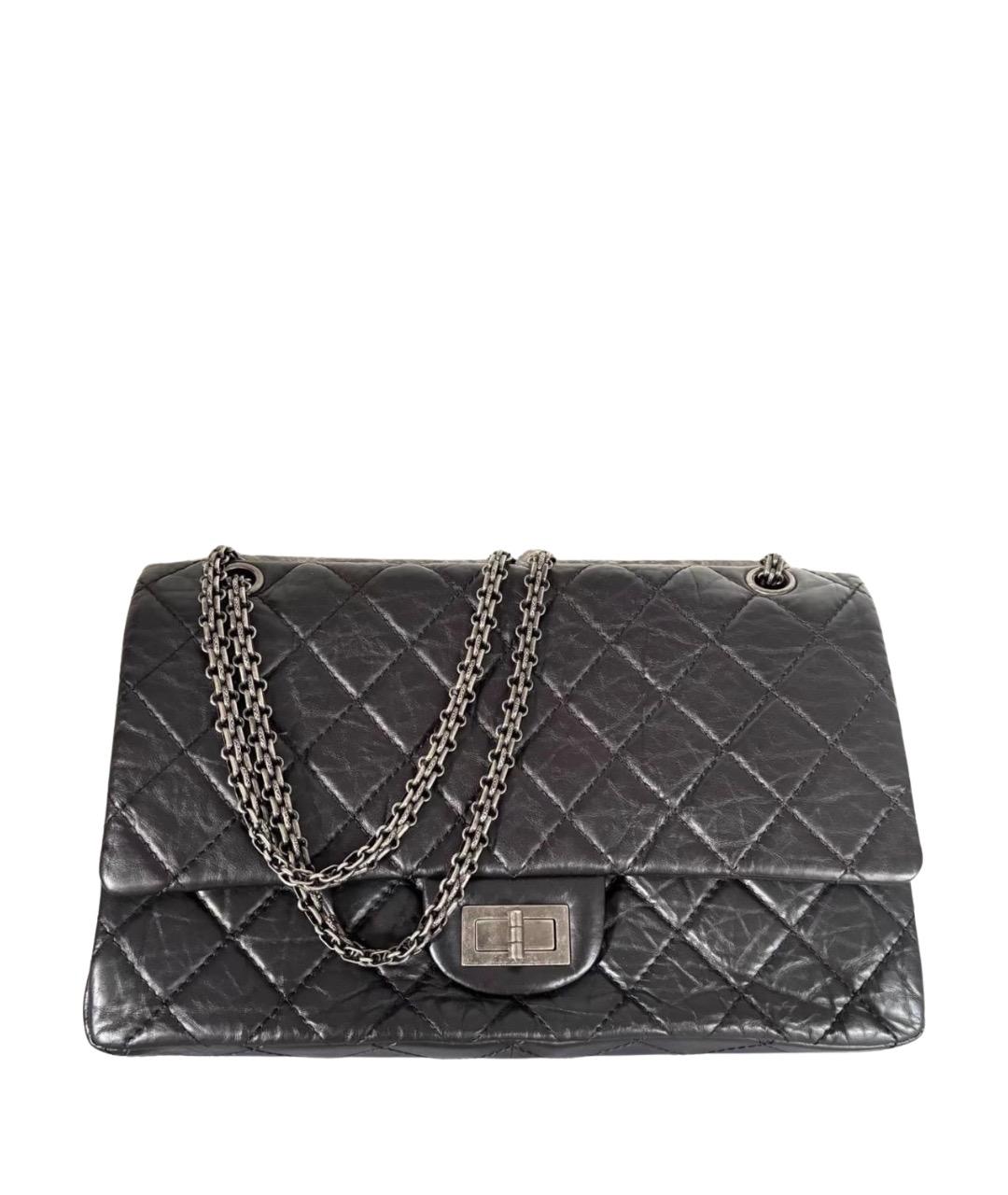 CHANEL Черная кожаная сумка тоут, фото 1