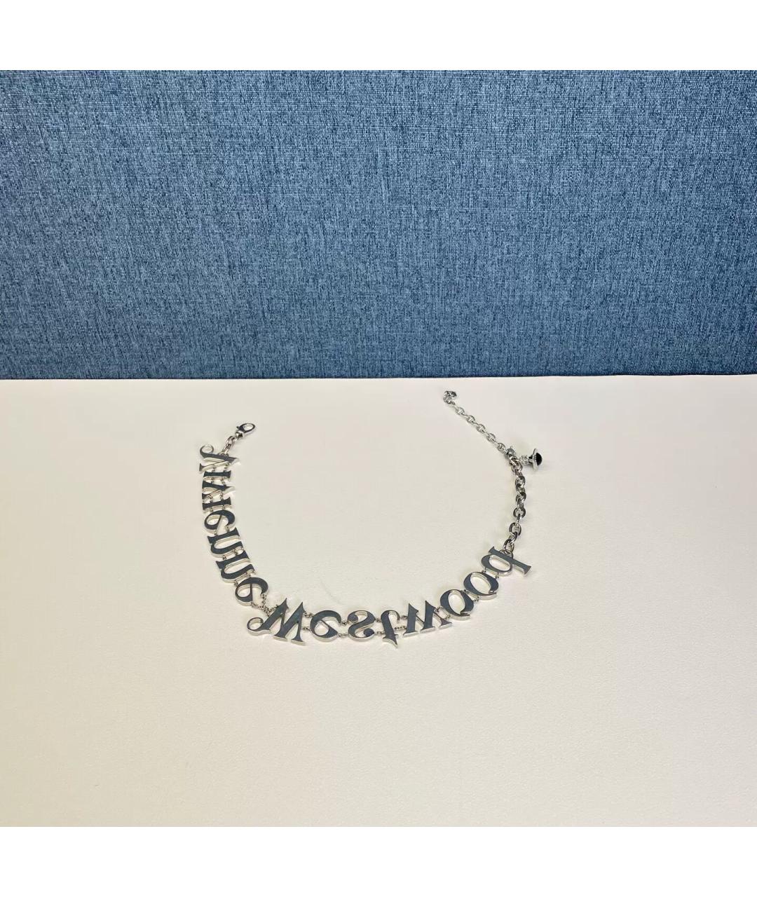 VIVIENNE WESTWOOD Серебряное металлическое колье, фото 2