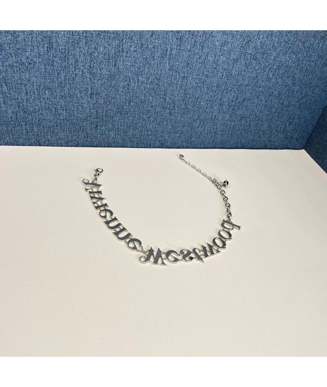 VIVIENNE WESTWOOD Серебряное металлическое колье, фото 3
