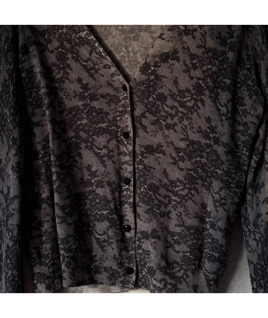 BOTTEGA VENETA Серый кашемировый кардиган, фото 4