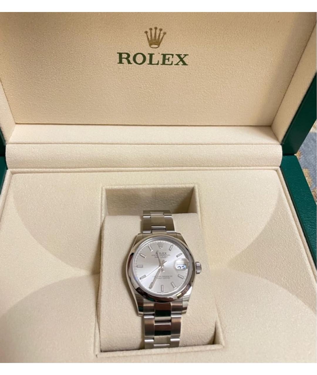 ROLEX Серебряные часы, фото 3