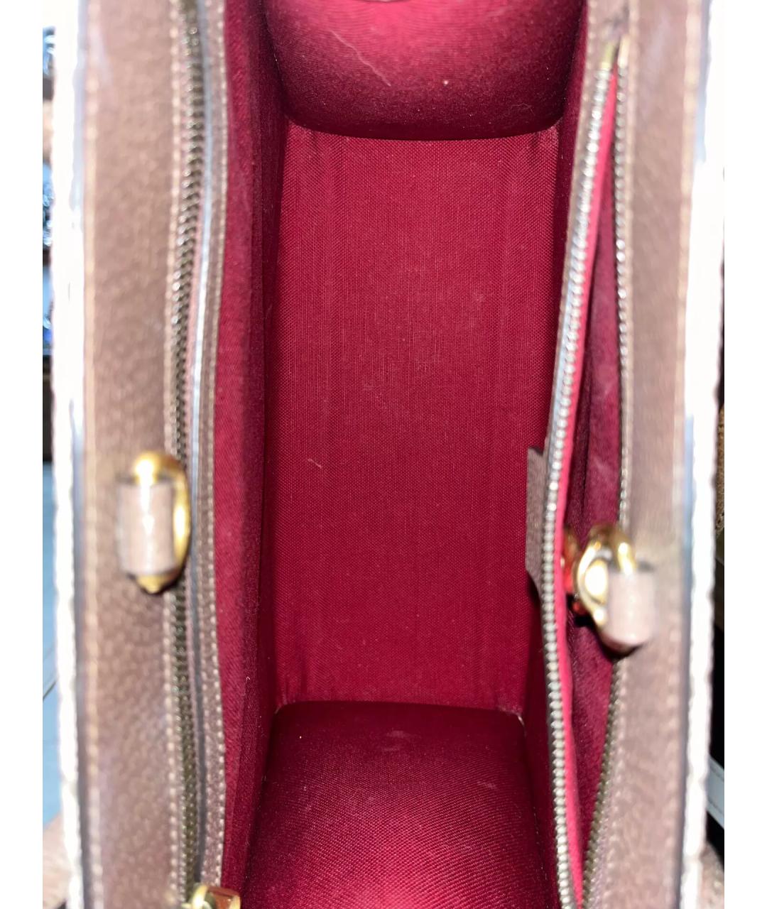 GUCCI Бежевая канва сумка тоут, фото 9