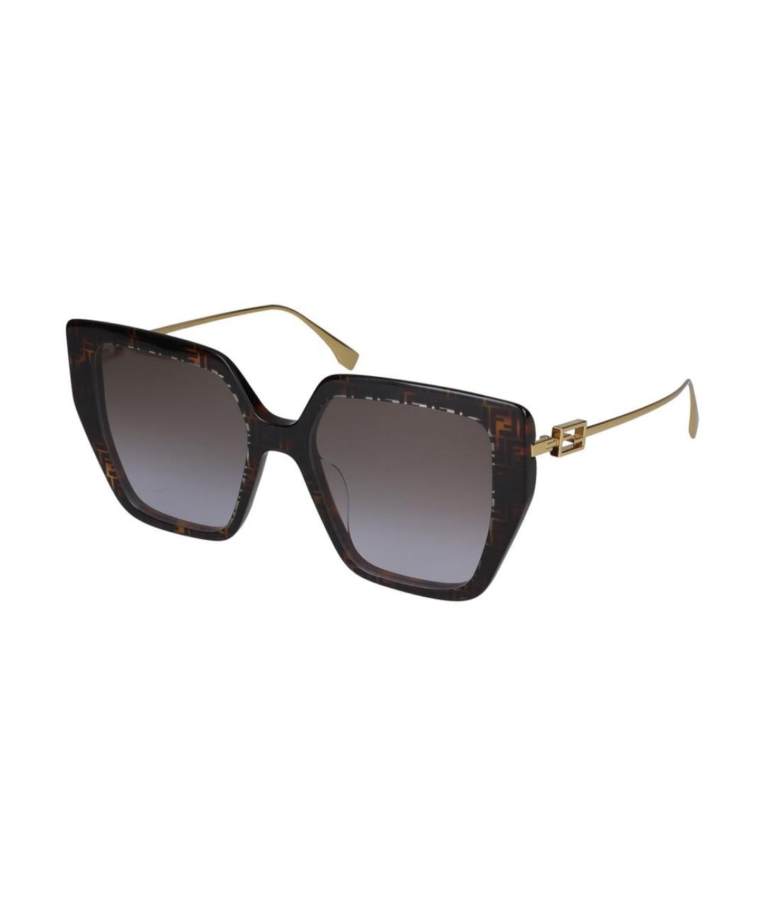FENDI Мульти солнцезащитные очки, фото 2