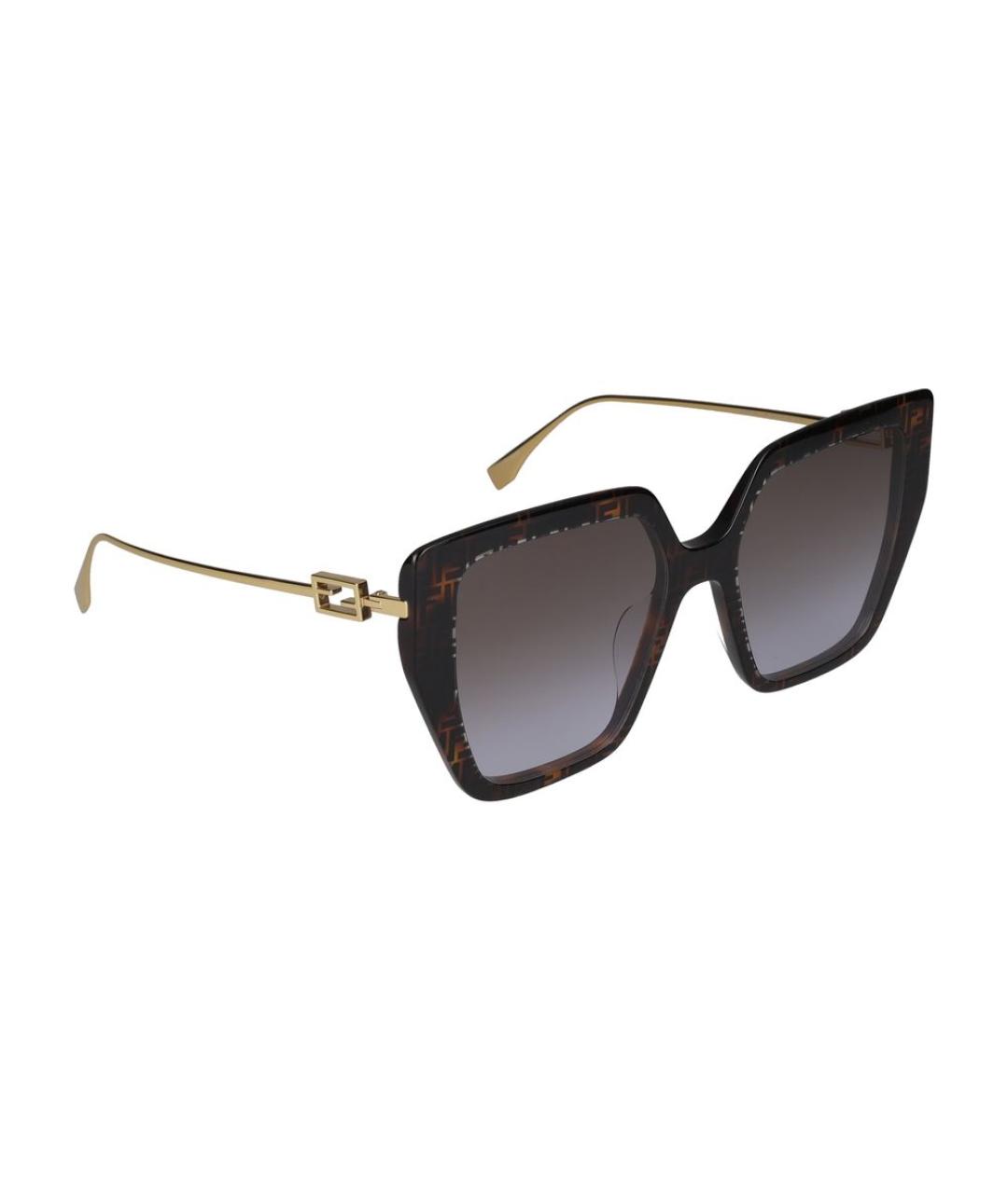 FENDI Мульти солнцезащитные очки, фото 4