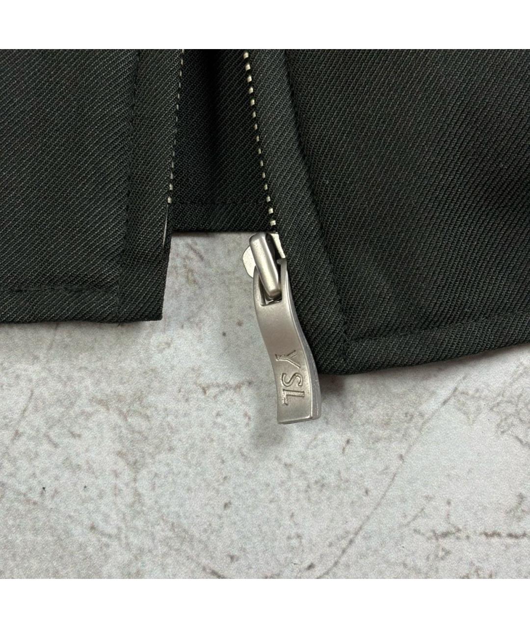 SAINT LAURENT Зеленая куртка, фото 6