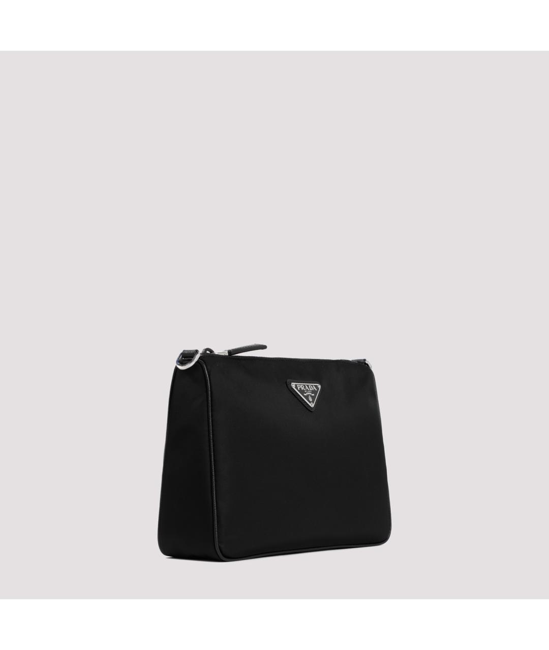 PRADA Черная нейлоновая сумка через плечо, фото 4