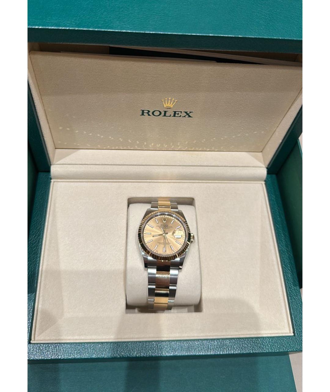 ROLEX Золотые часы из желтого золота, фото 2
