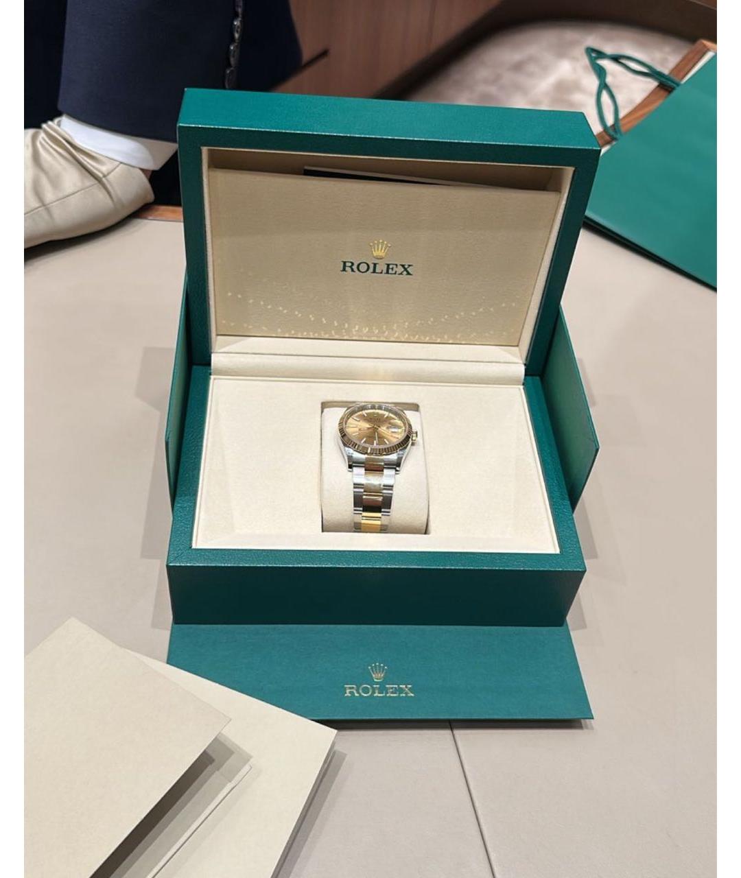 ROLEX Золотые часы из желтого золота, фото 3