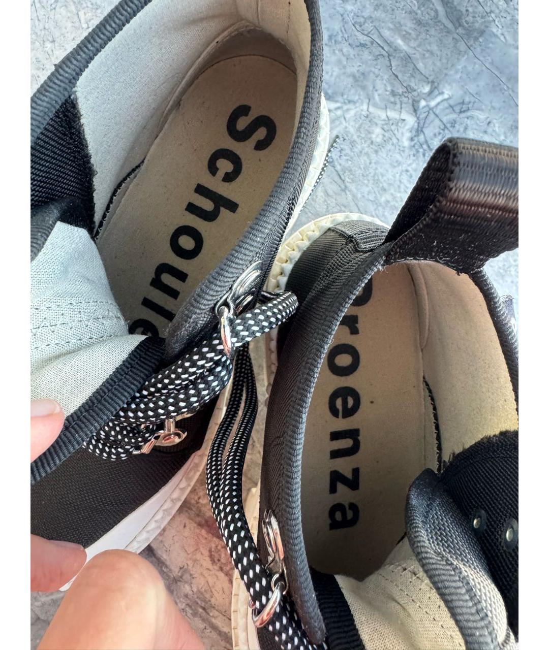 PROENZA SCHOULER Черные текстильные ботинки, фото 5