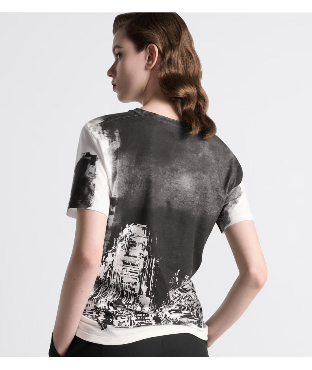 CHRISTIAN DIOR Мульти футболка, фото 3