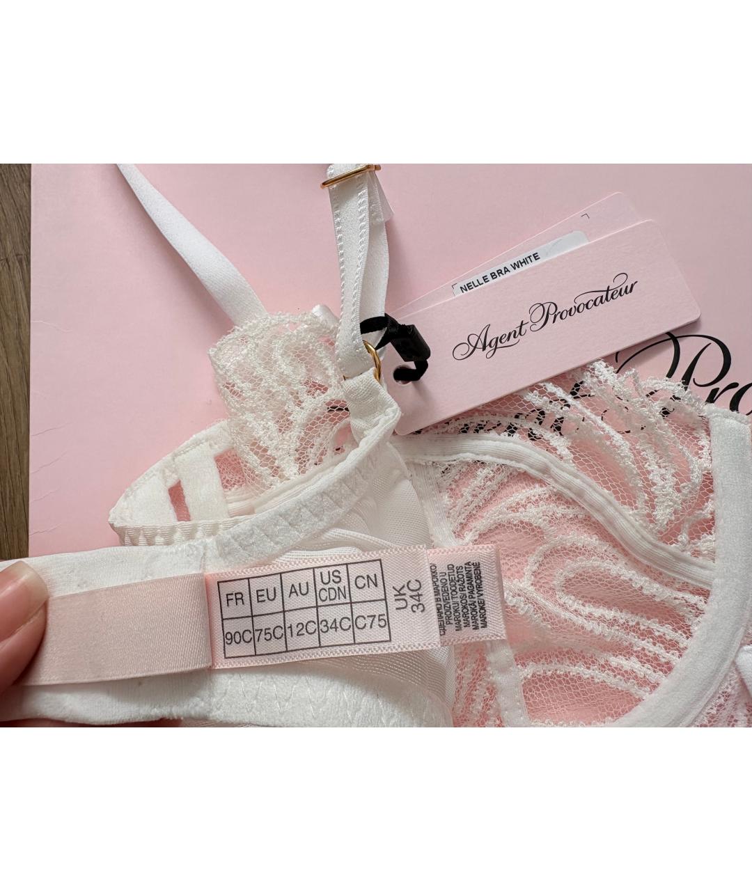 AGENT PROVOCATEUR Белый бюстгалтеры, фото 3