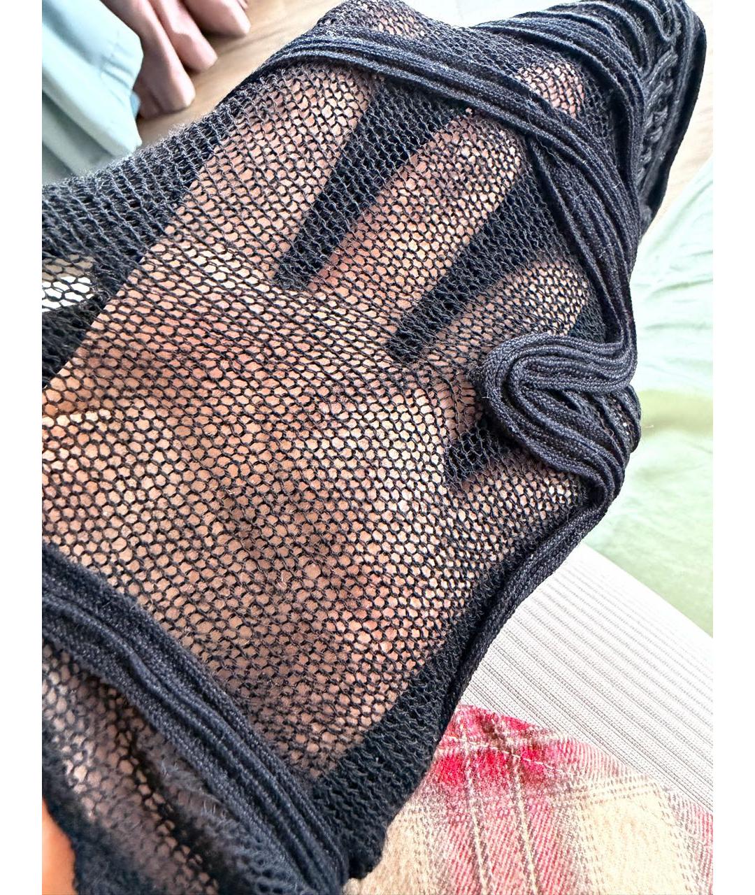 ETRO Черный хлопковый джемпер / свитер, фото 4