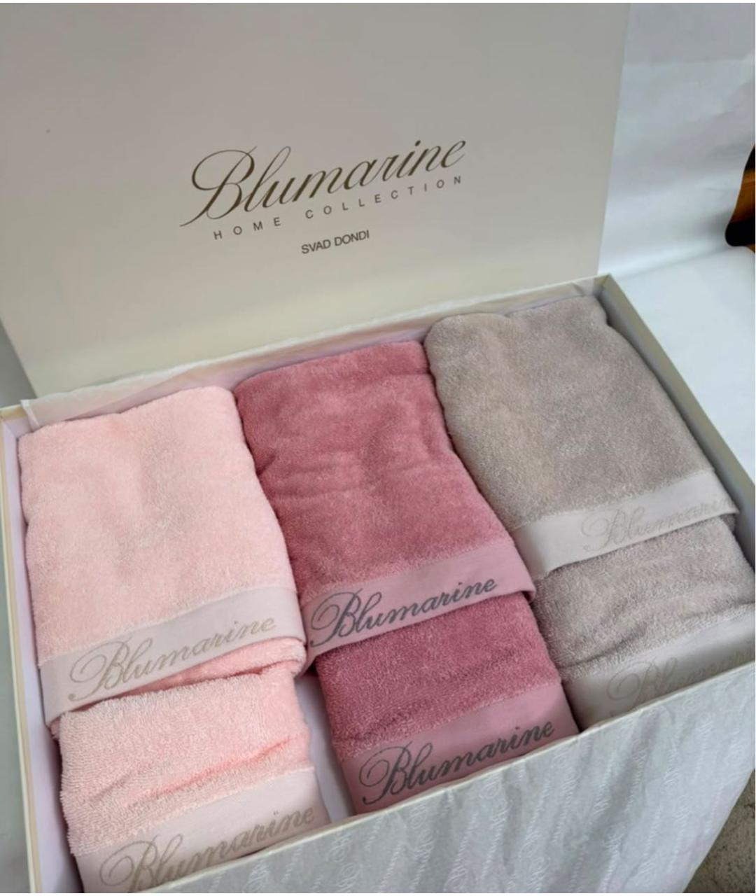 BLUMARINE Розовое хлопковое полотенце, фото 3