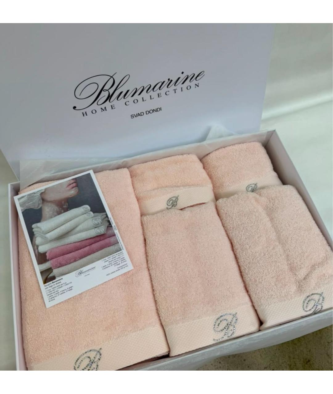 BLUMARINE Белое хлопковое полотенце, фото 7