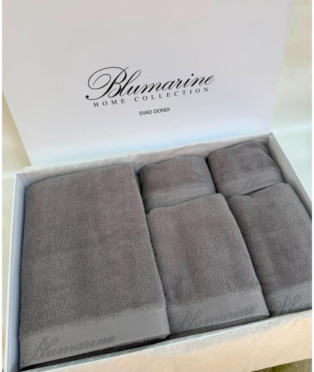 BLUMARINE Белое хлопковое полотенце, фото 5