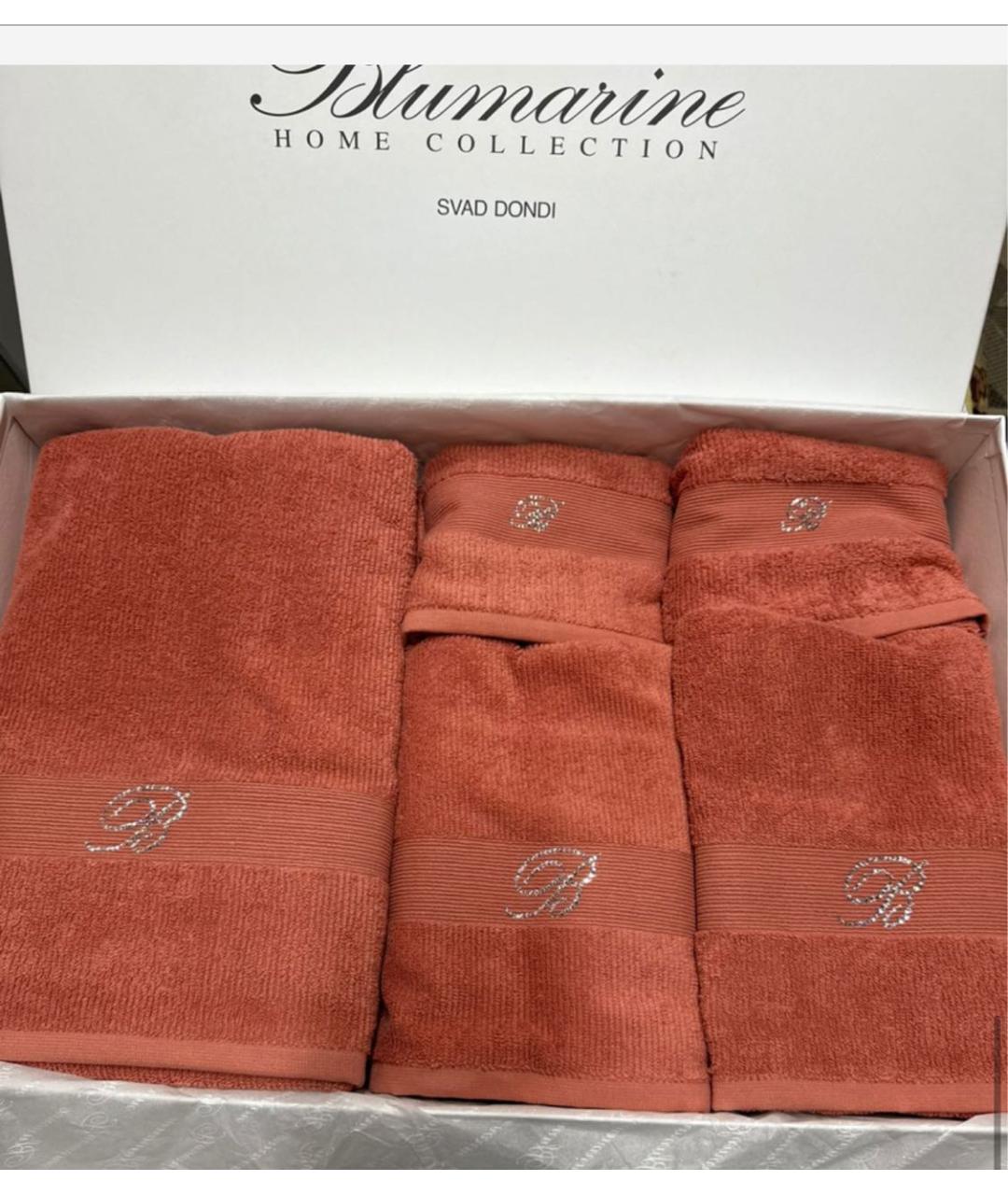 BLUMARINE Белое хлопковое полотенце, фото 3