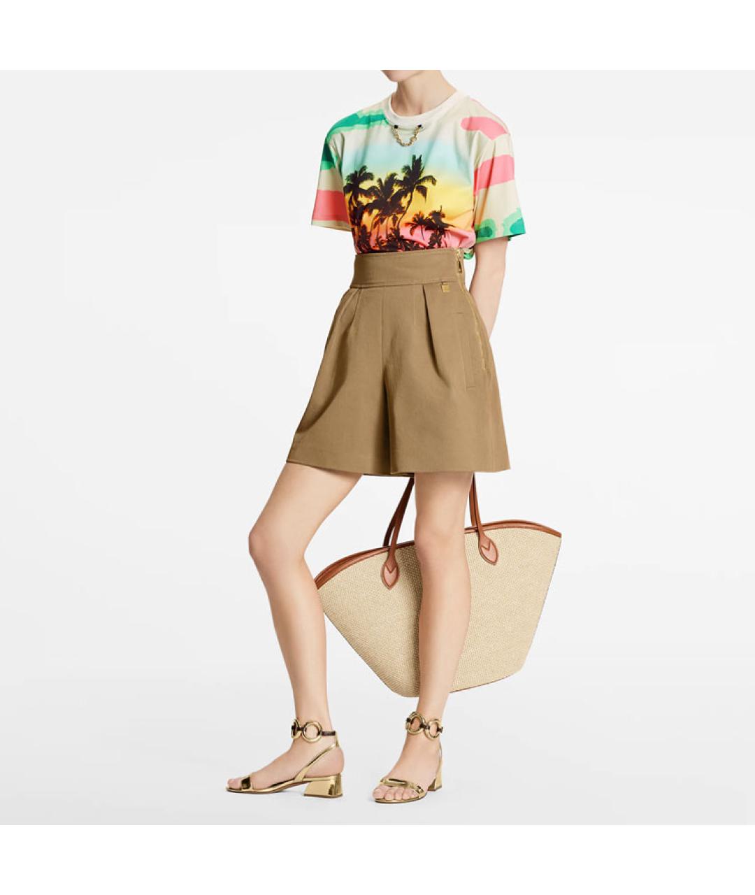 LOUIS VUITTON Мульти футболка, фото 3