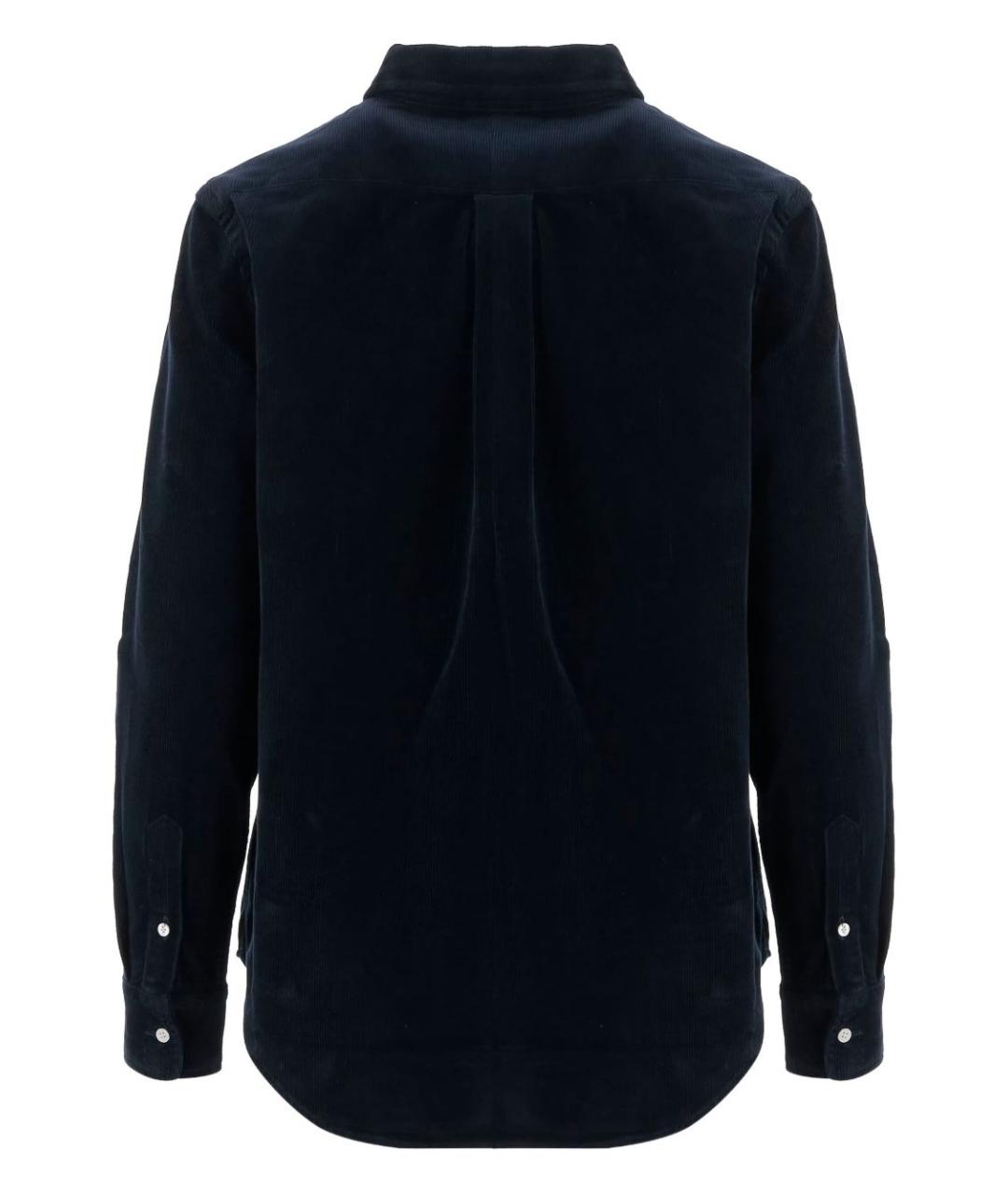 POLO RALPH LAUREN Синяя хлопковая рубашка, фото 2