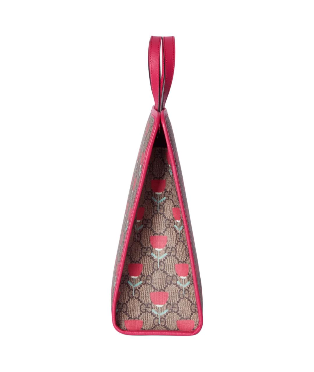 GUCCI Бежевая канва сумка через плечо, фото 3