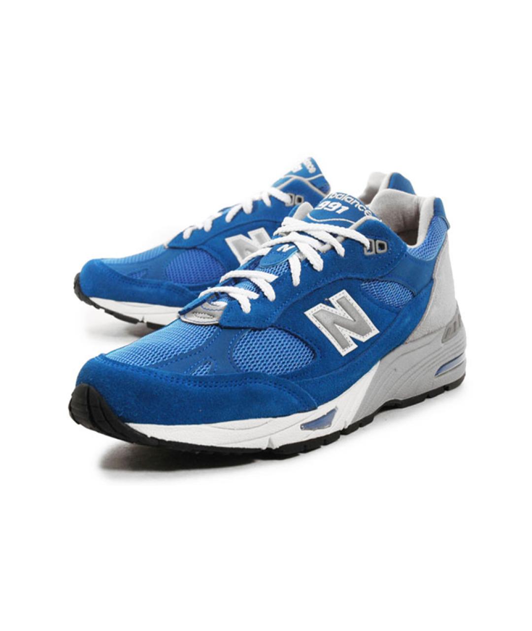 NEW BALANCE Синие низкие кроссовки / кеды, фото 2