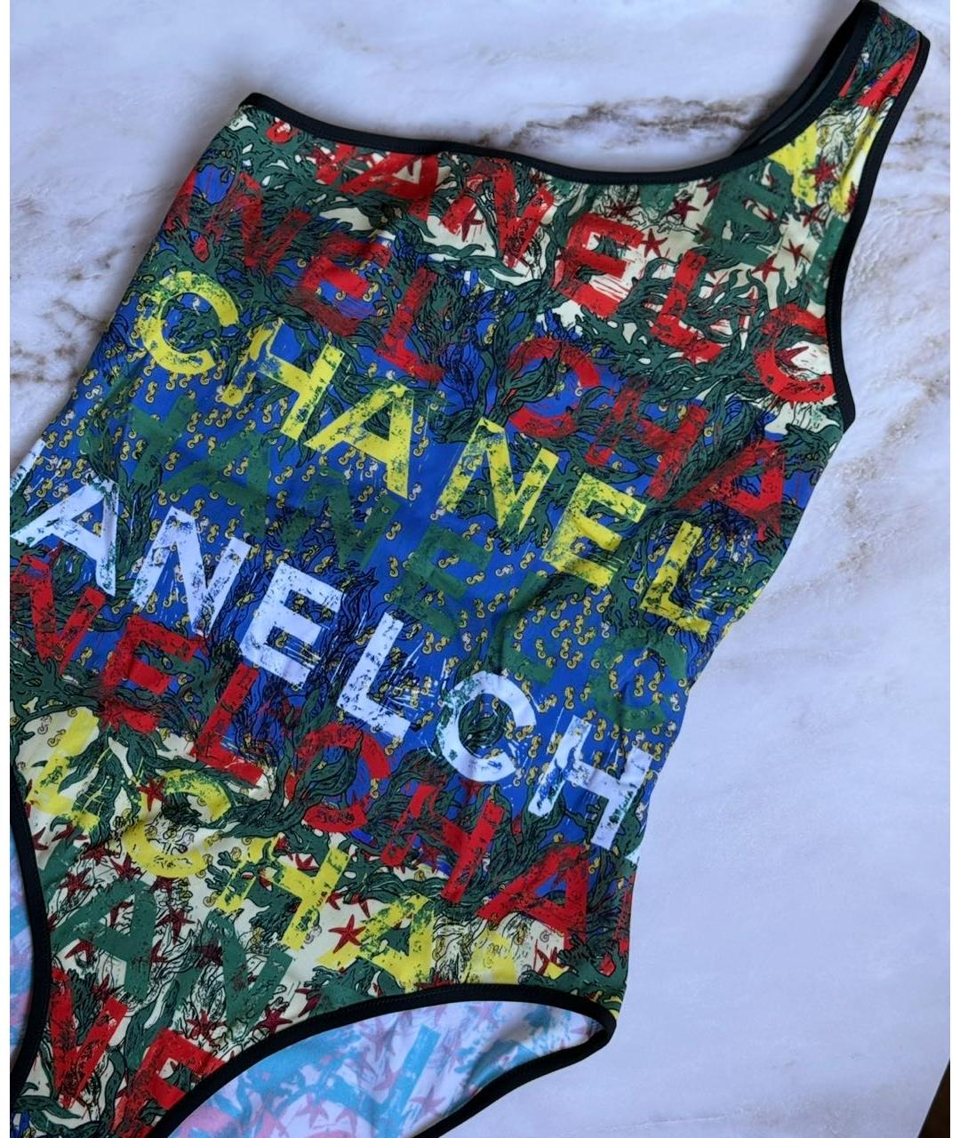 CHANEL Мульти купальник, фото 4