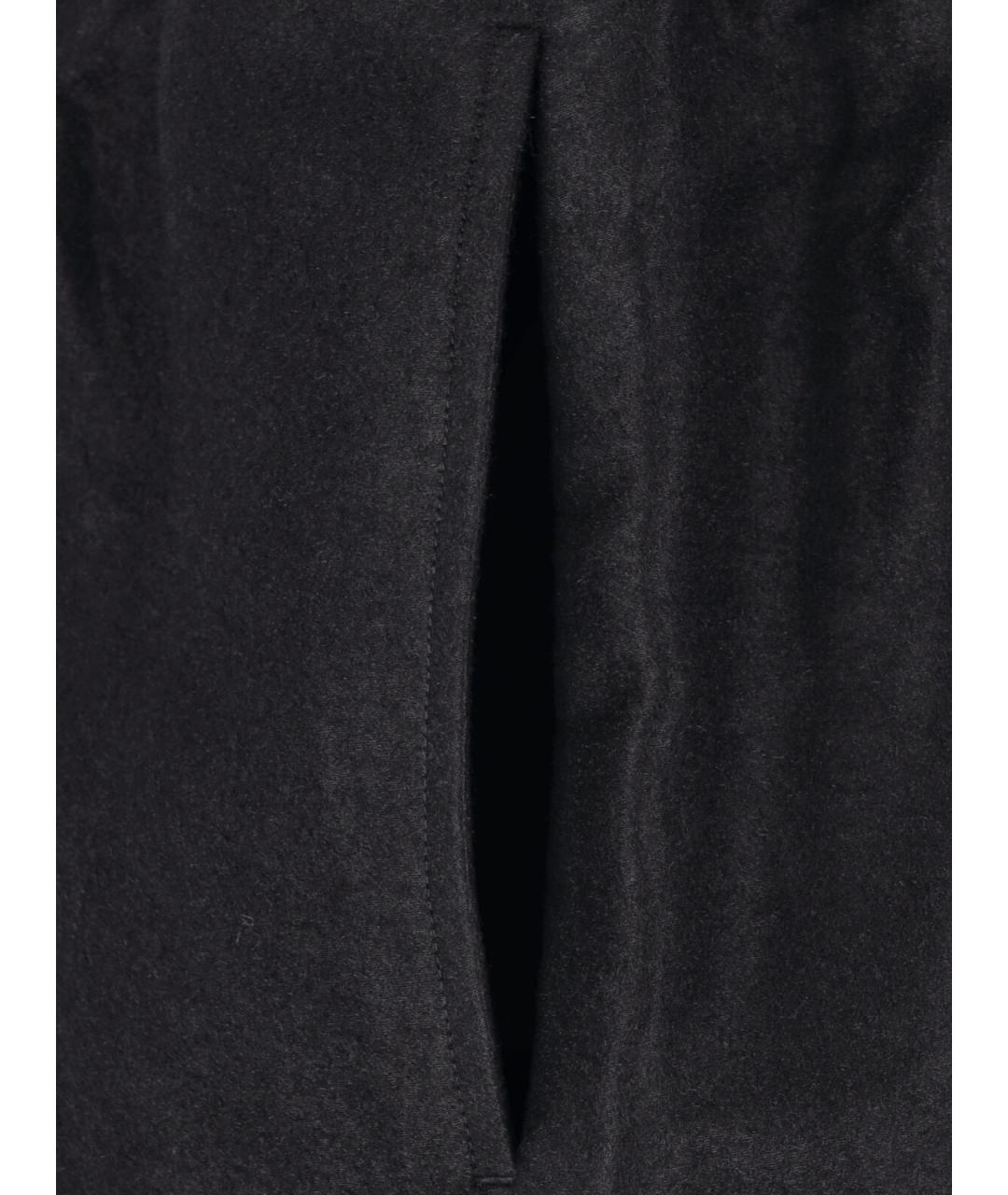 RICK OWENS Черные рами шорты, фото 4
