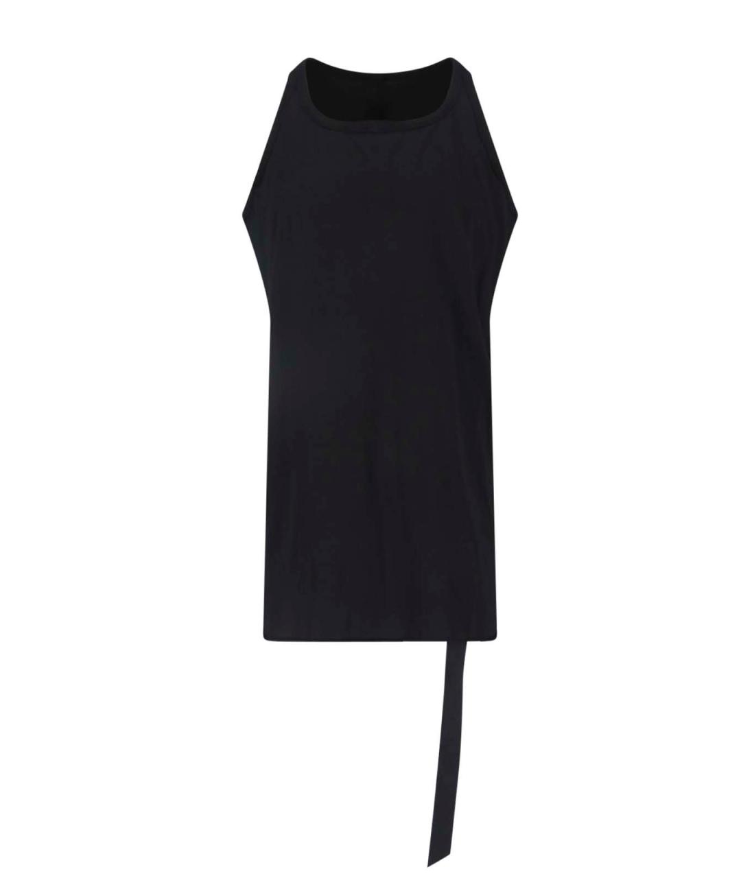 RICK OWENS DRKSHDW Черная хлопковая майка, фото 1