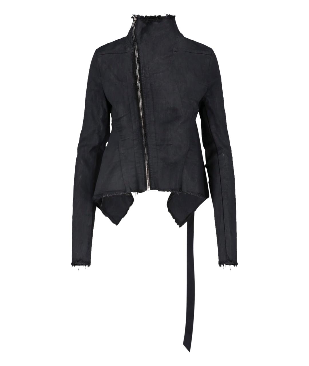 RICK OWENS DRKSHDW Черная хлопковая куртка, фото 1