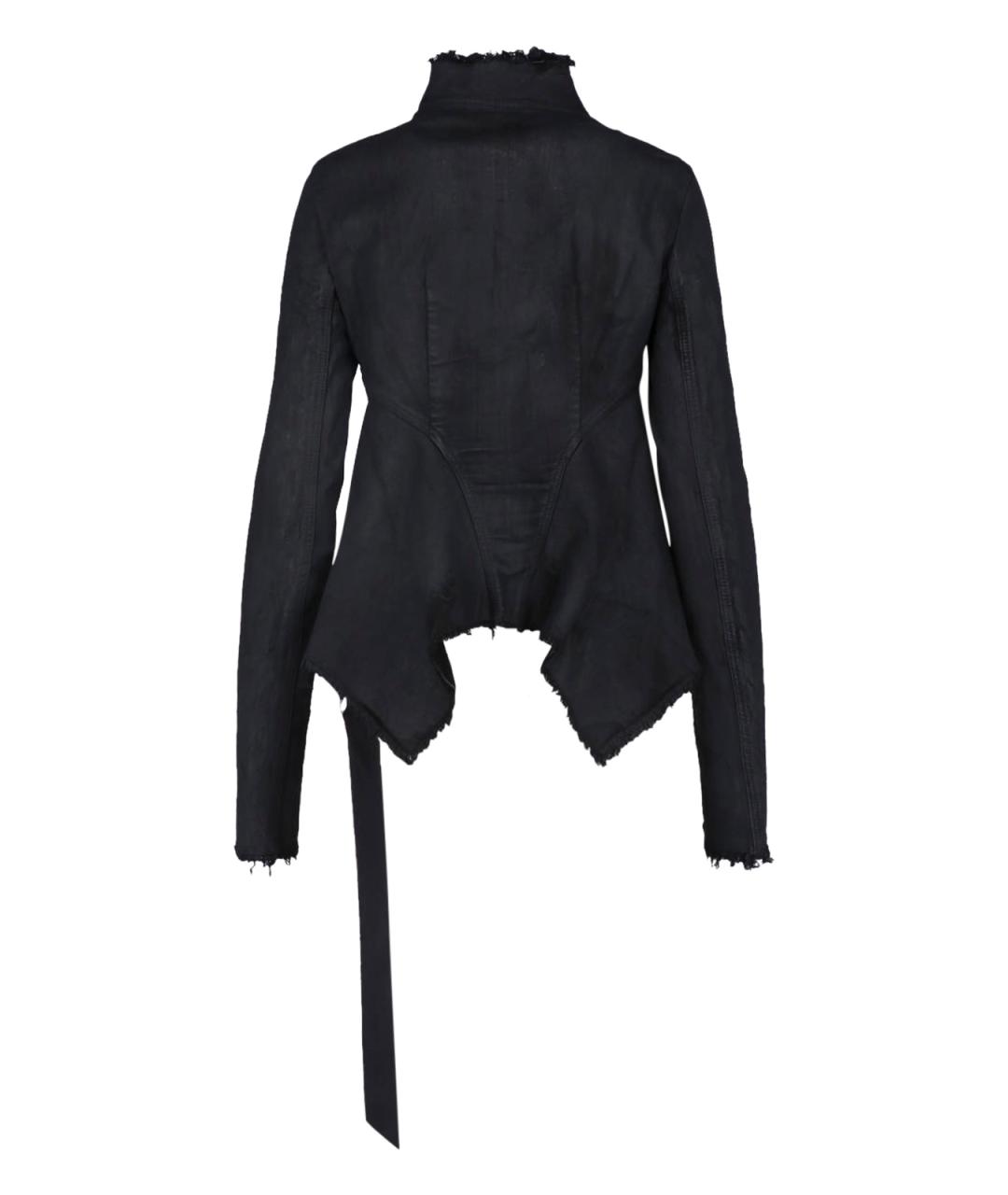 RICK OWENS DRKSHDW Черная хлопковая куртка, фото 2