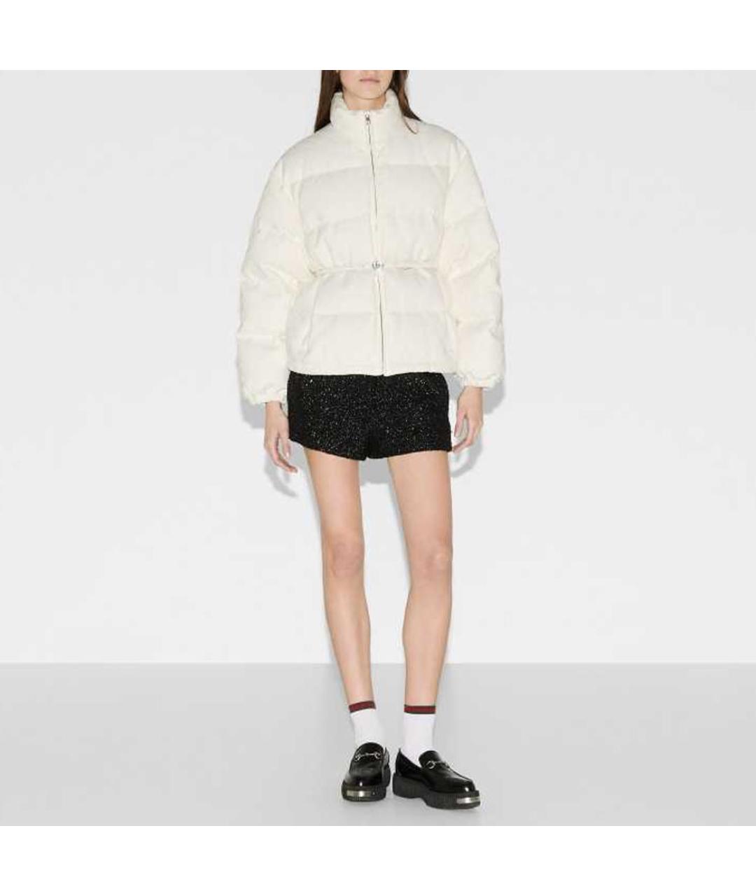 GUCCI Белый пуховик, фото 2