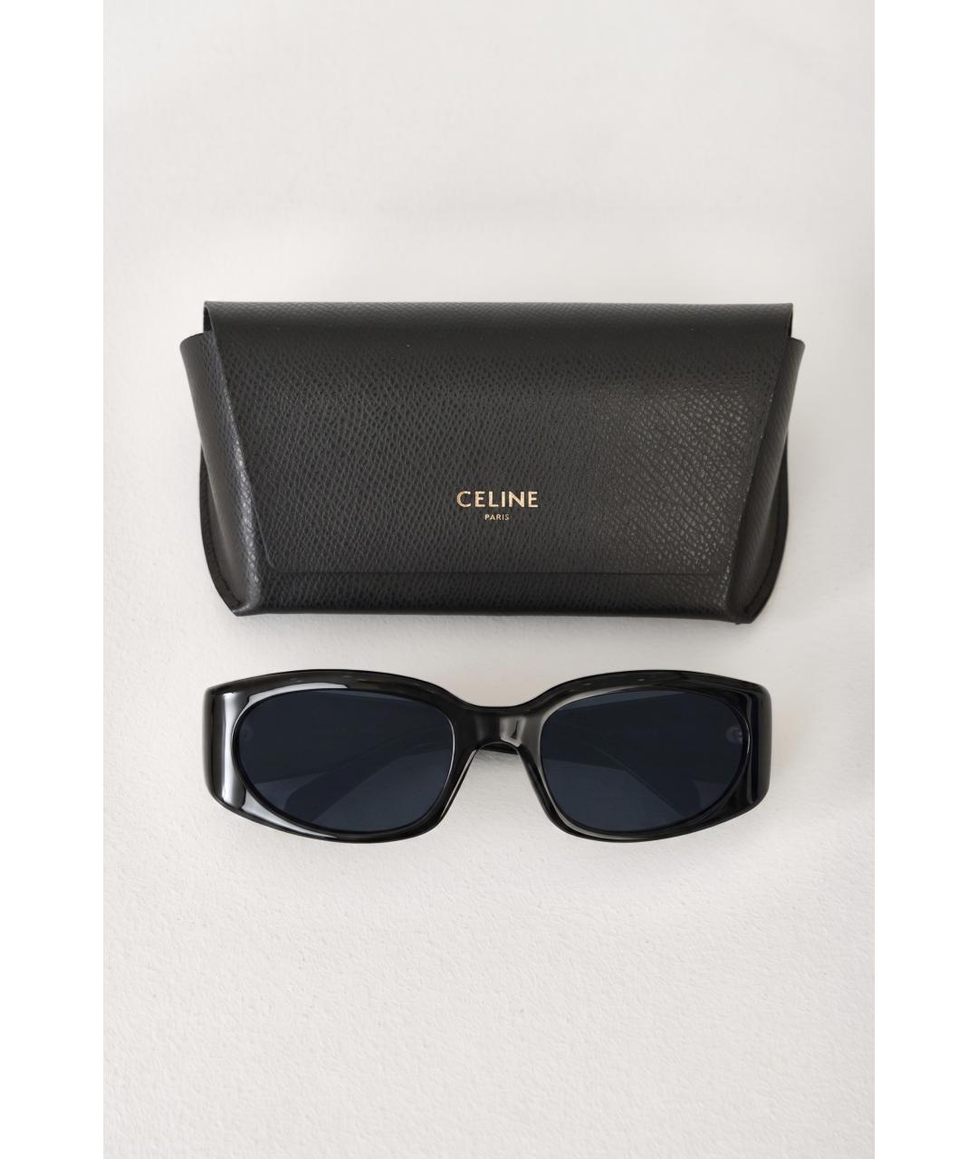 CELINE Черные солнцезащитные очки, фото 6