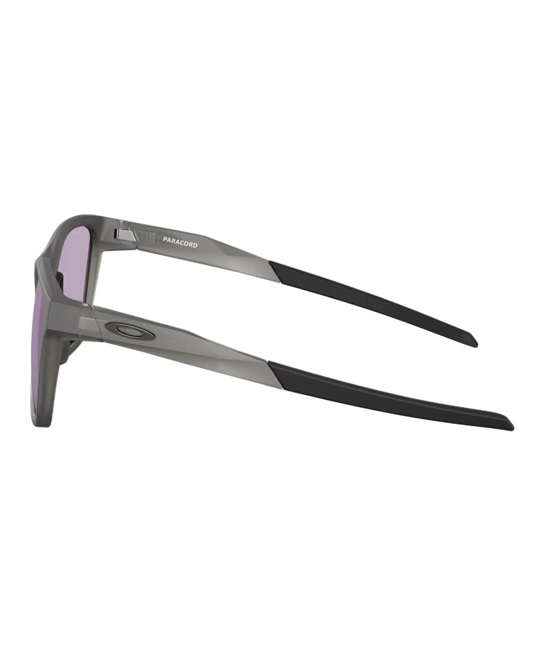 OAKLEY Серые пластиковые солнцезащитные очки, фото 3