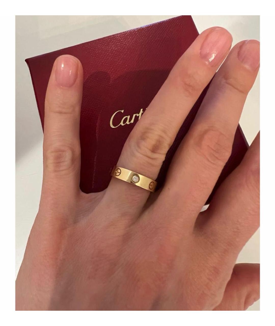 CARTIER Золотое кольцо из розового золота, фото 2