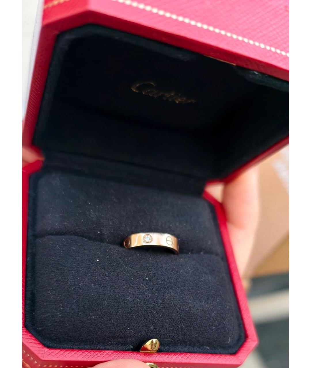CARTIER Золотое кольцо из розового золота, фото 4