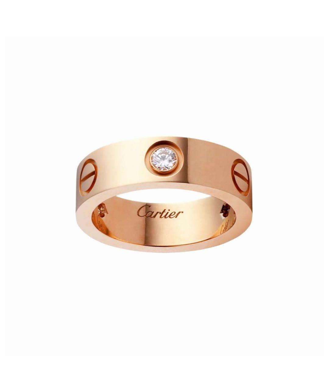 CARTIER Золотое кольцо из розового золота, фото 1
