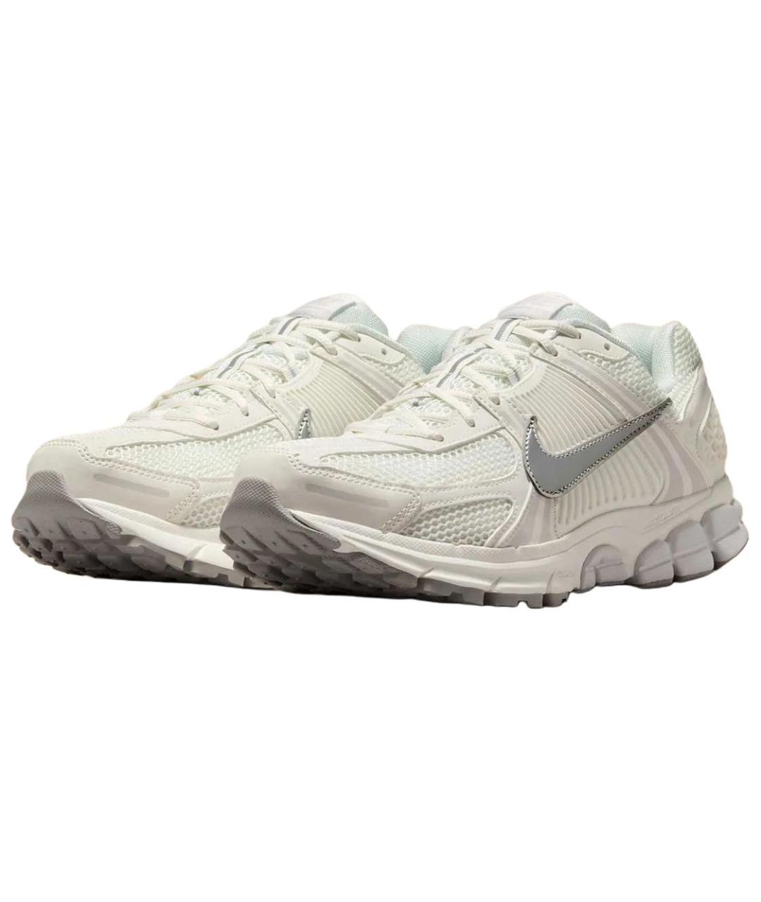 NIKE Бежевые кожаные кроссовки, фото 3